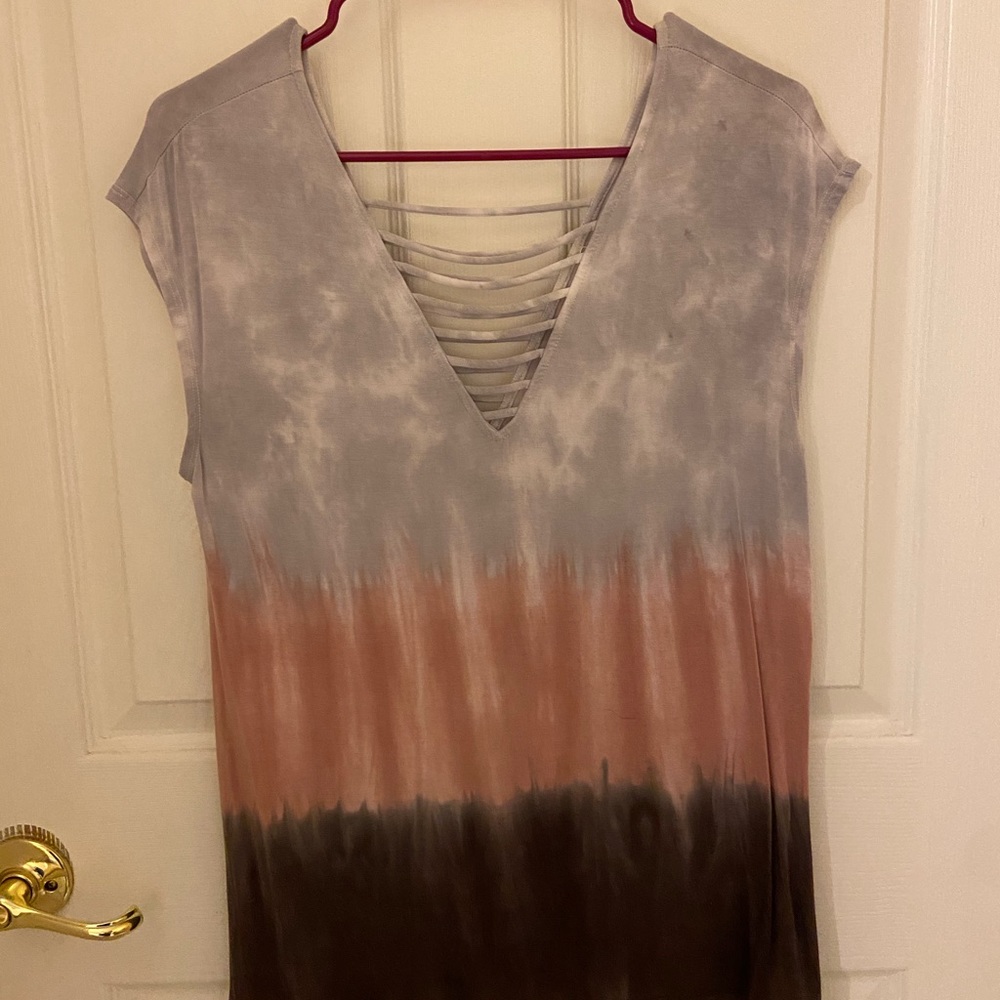 American Eagle tie dye top